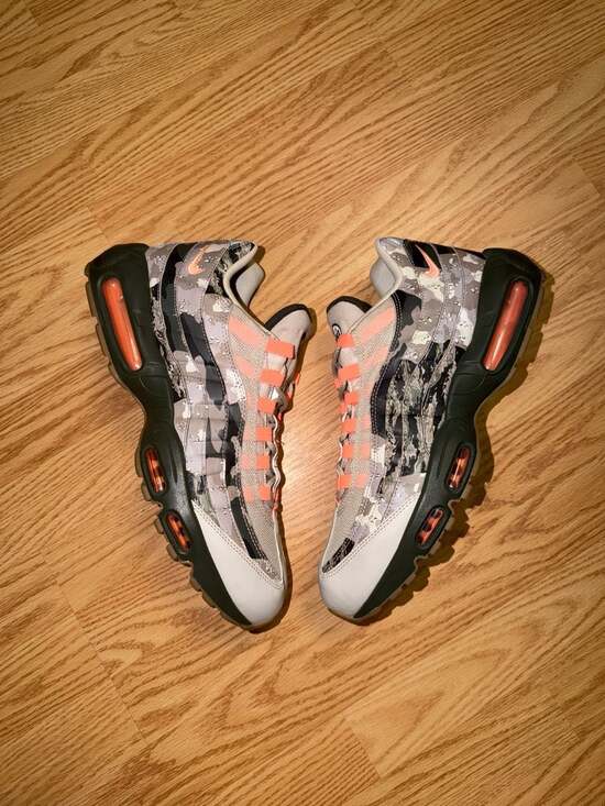 Nike Other - Nike Air Max 95 Camo Sunset (AQ6303-001) SZ 13M ‼️SHIP NEXT DAY‼️ NO BOX CLEAN🧼